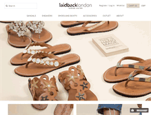 Tablet Screenshot of laidbacklondon.com